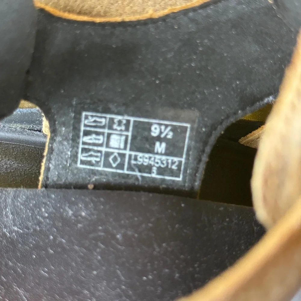 SAS Endeavor Iron Tan Color Leather Sandals. Men's 9 1/2